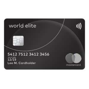 mastercard world elite